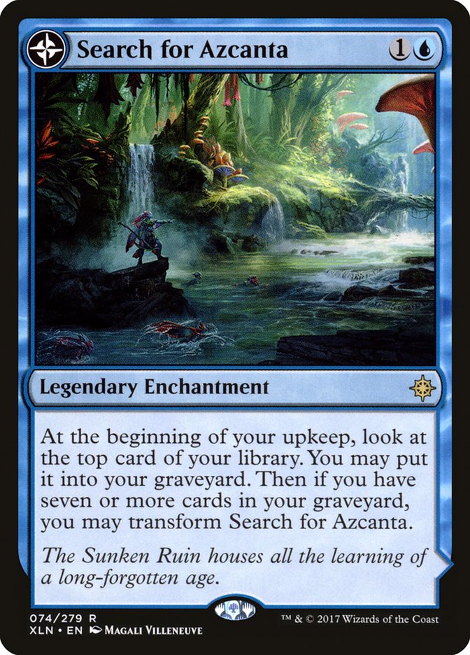 Search for Azcanta // Azcanta, the Sunken Ruin [Ixalan] | Game Grid - Logan