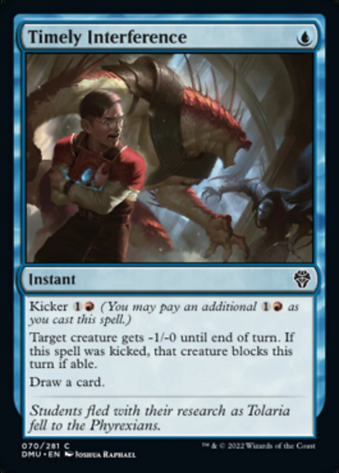 Timely Interference [Dominaria United] | Game Grid - Logan