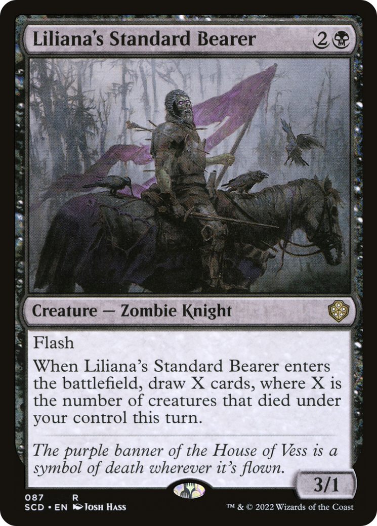 Liliana's Standard Bearer [Starter Commander Decks] | Game Grid - Logan