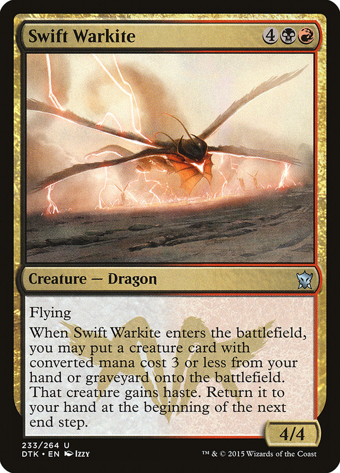 Swift Warkite [Dragons of Tarkir] | Game Grid - Logan