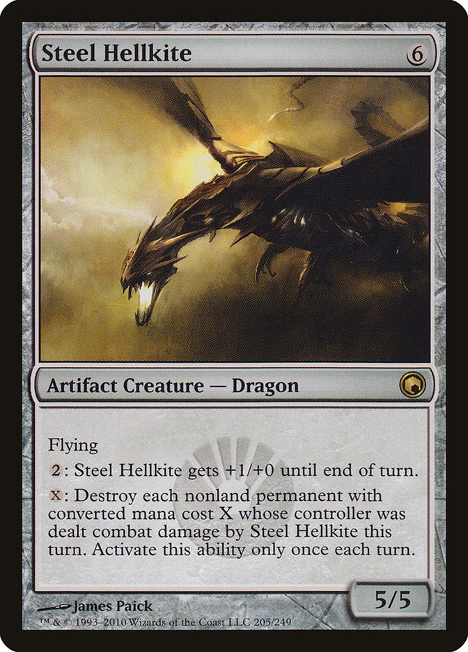 Steel Hellkite [Scars of Mirrodin] | Game Grid - Logan