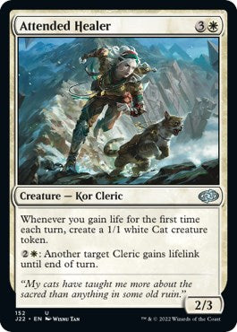 Attended Healer [Jumpstart 2022] | Game Grid - Logan