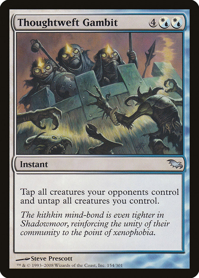 Thoughtweft Gambit [Shadowmoor] | Game Grid - Logan