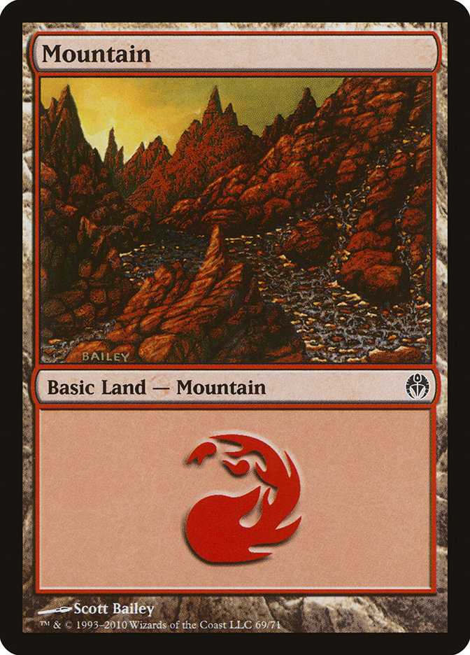 Mountain (69) [Duel Decks: Phyrexia vs. the Coalition] | Game Grid - Logan