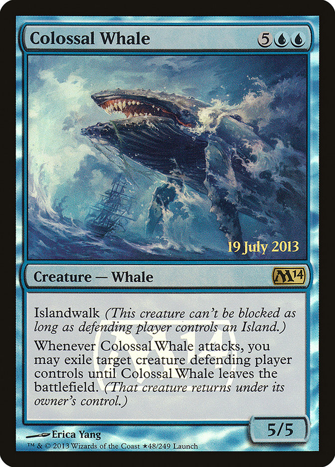 Colossal Whale [Magic 2014 Prerelease Promos] | Game Grid - Logan