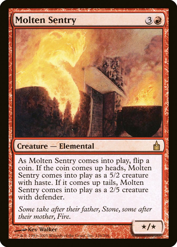 Molten Sentry [Ravnica: City of Guilds] | Game Grid - Logan