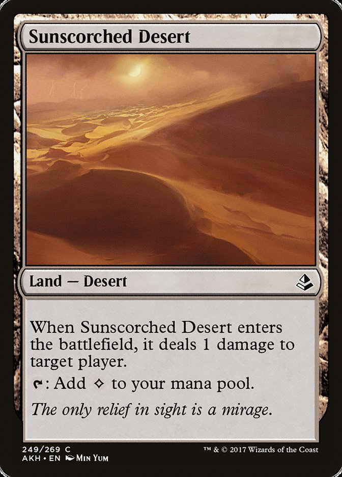 Sunscorched Desert [Amonkhet] | Game Grid - Logan