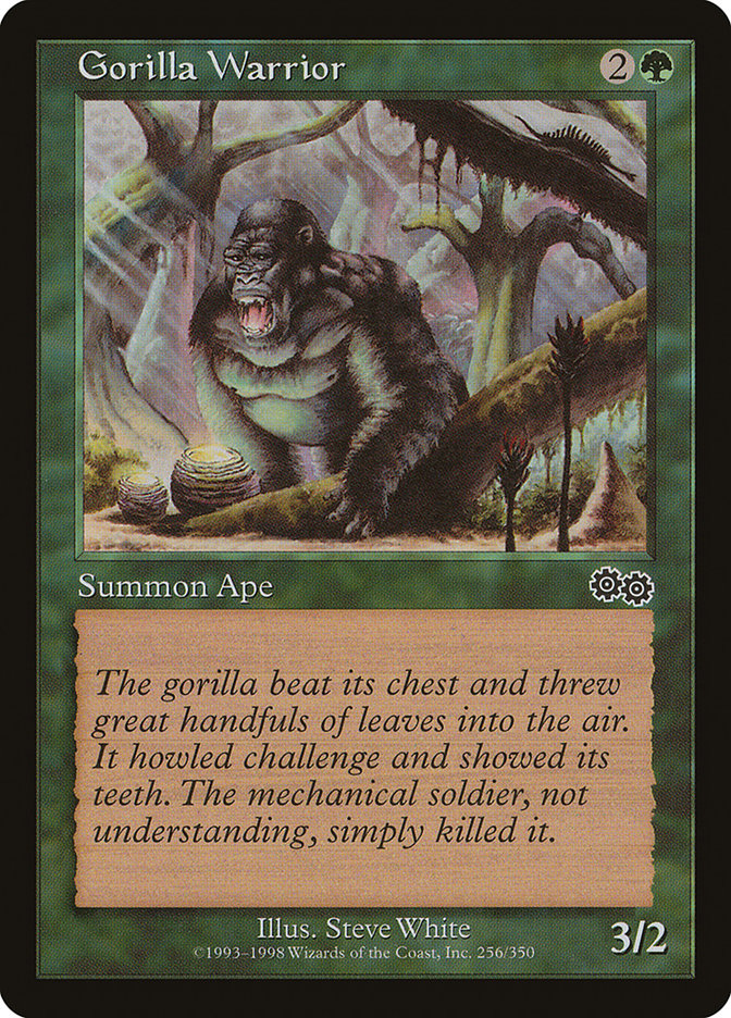 Gorilla Warrior [Urza's Saga] | Game Grid - Logan