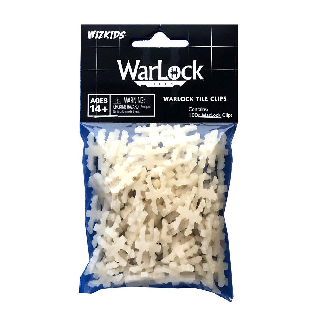 Warlock Tiles - Warlock Clips 100ct | Game Grid - Logan