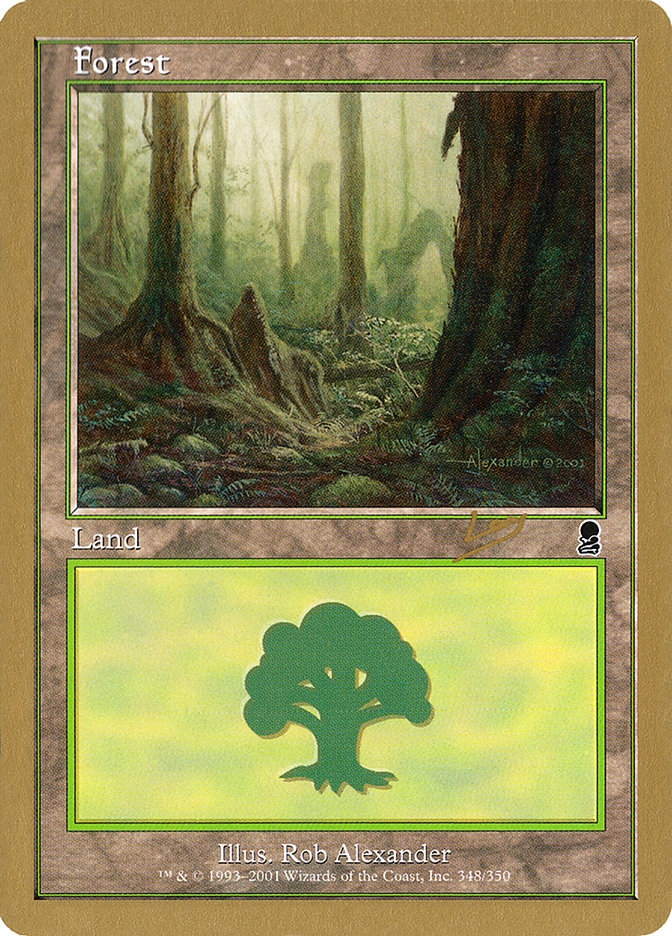 Forest (rl348) (Raphael Levy) [World Championship Decks 2002] | Game Grid - Logan