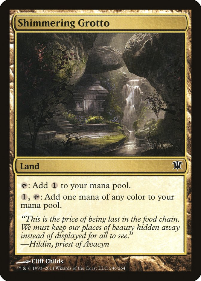 Shimmering Grotto [Innistrad] | Game Grid - Logan