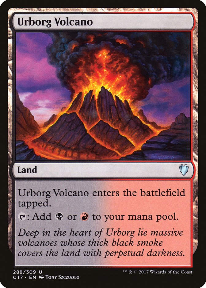 Urborg Volcano [Commander 2017] | Game Grid - Logan
