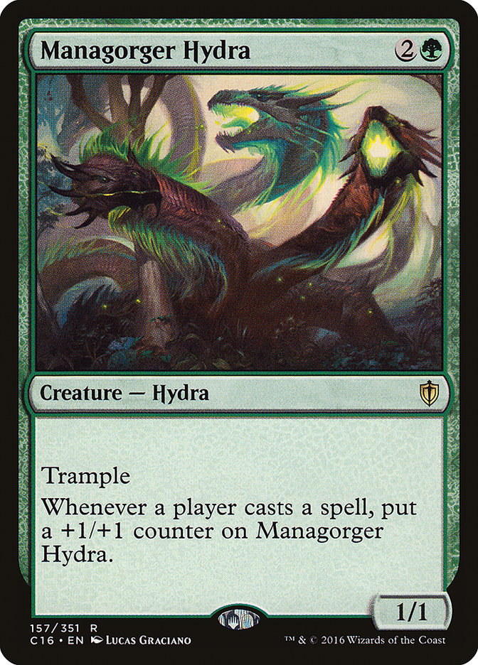 Managorger Hydra [Commander 2016] | Game Grid - Logan