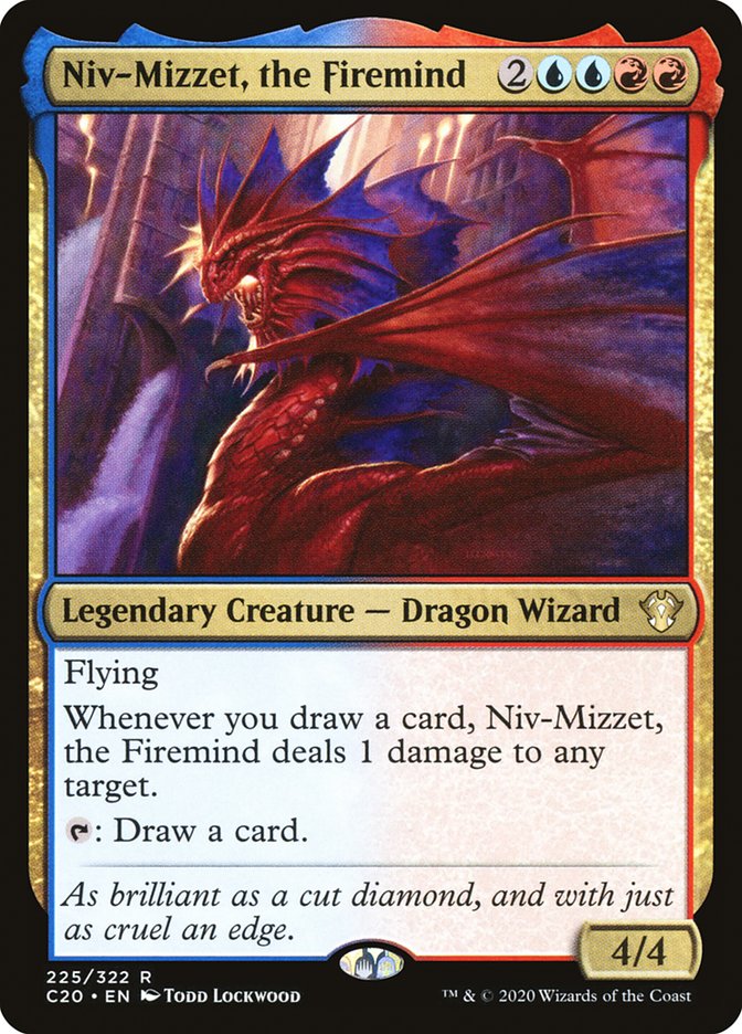 Niv-Mizzet, the Firemind [Commander 2020] | Game Grid - Logan