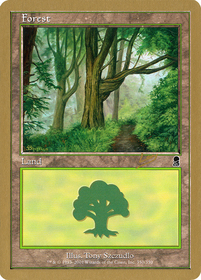 Forest (rl350) (Raphael Levy) [World Championship Decks 2002] | Game Grid - Logan