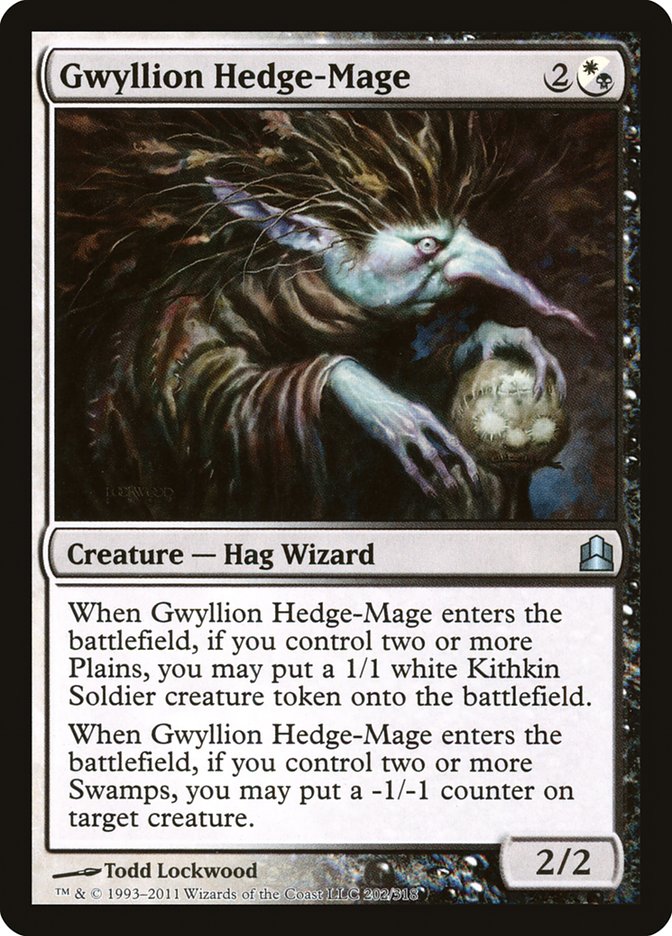 Gwyllion Hedge-Mage [Commander 2011] | Game Grid - Logan
