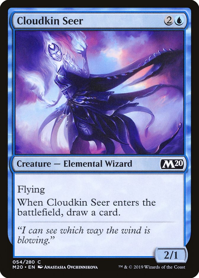 Cloudkin Seer [Core Set 2020] | Game Grid - Logan