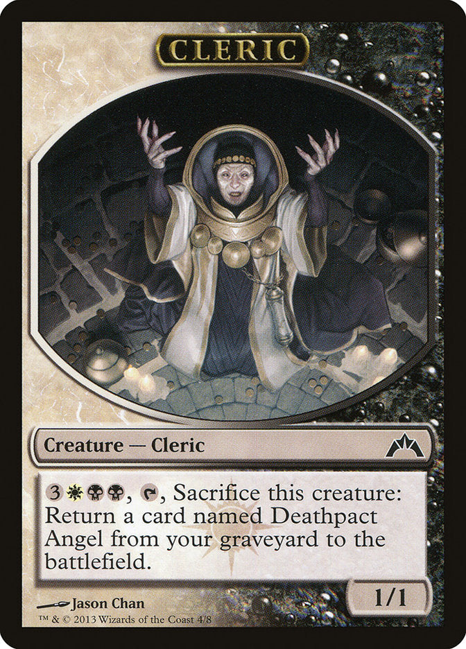 Cleric Token [Gatecrash Tokens] | Game Grid - Logan