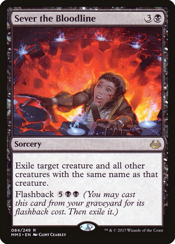 Sever the Bloodline [Modern Masters 2017] | Game Grid - Logan