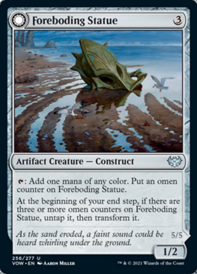 Foreboding Statue // Forsaken Thresher [Innistrad: Crimson Vow] | Game Grid - Logan