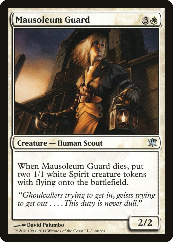 Mausoleum Guard [Innistrad] | Game Grid - Logan