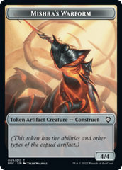 Mishra's Warform // Inkling Double-Sided Token [The Brothers' War Commander Tokens] | Game Grid - Logan