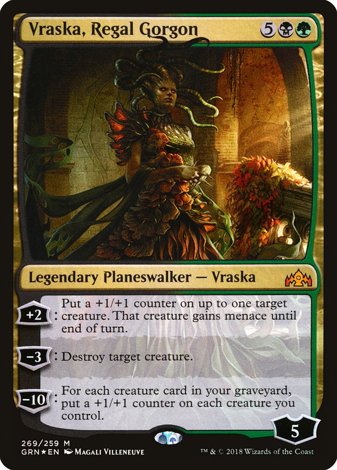 Vraska, Regal Gorgon [Guilds of Ravnica] | Game Grid - Logan