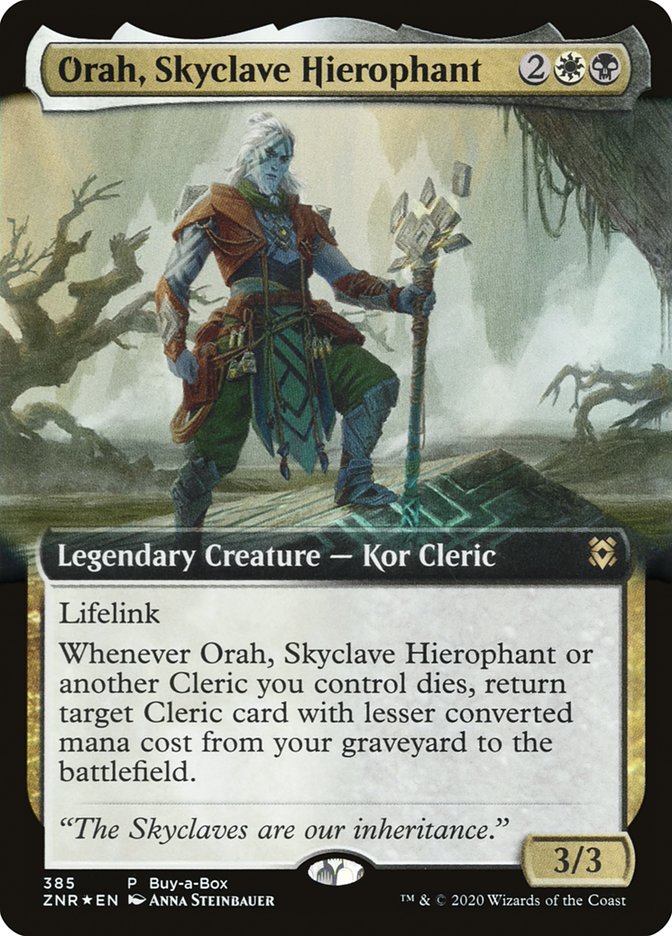 Orah, Skyclave Hierophant (Buy-A-Box) [Zendikar Rising] | Game Grid - Logan