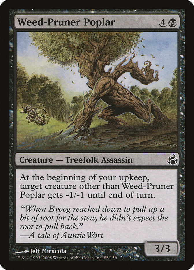 Weed-Pruner Poplar [Morningtide] | Game Grid - Logan