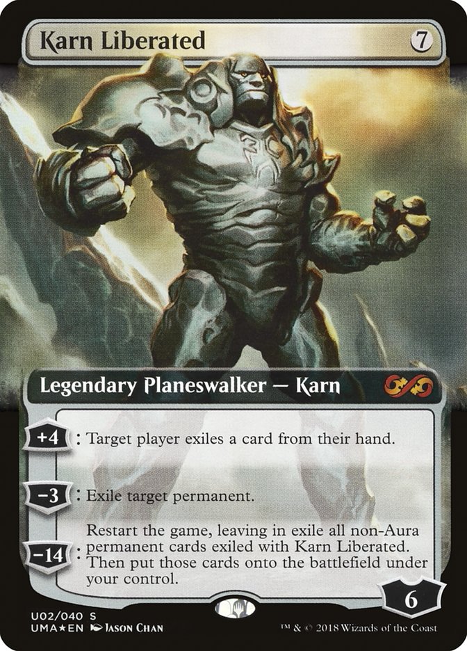 Karn Liberated (Topper) [Ultimate Masters Box Topper] | Game Grid - Logan