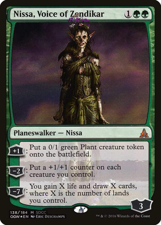 Nissa, Voice of Zendikar [San Diego Comic-Con 2016] | Game Grid - Logan