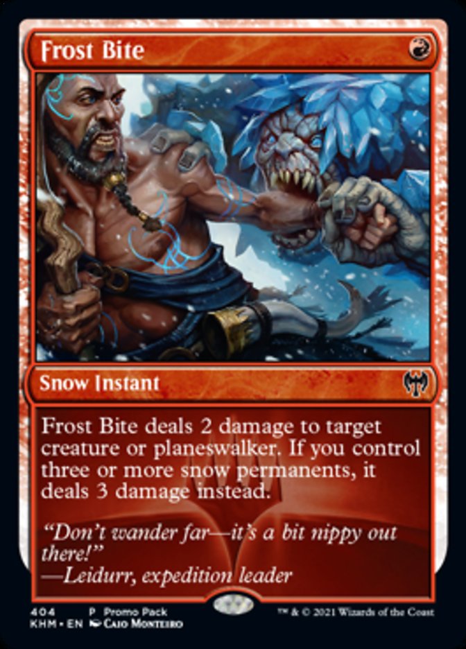 Frost Bite (Promo Pack) [Kaldheim Promos] | Game Grid - Logan