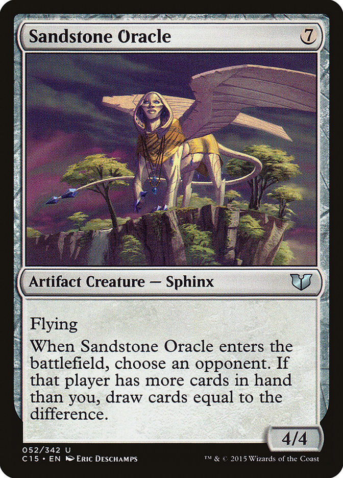 Sandstone Oracle [Commander 2015] | Game Grid - Logan