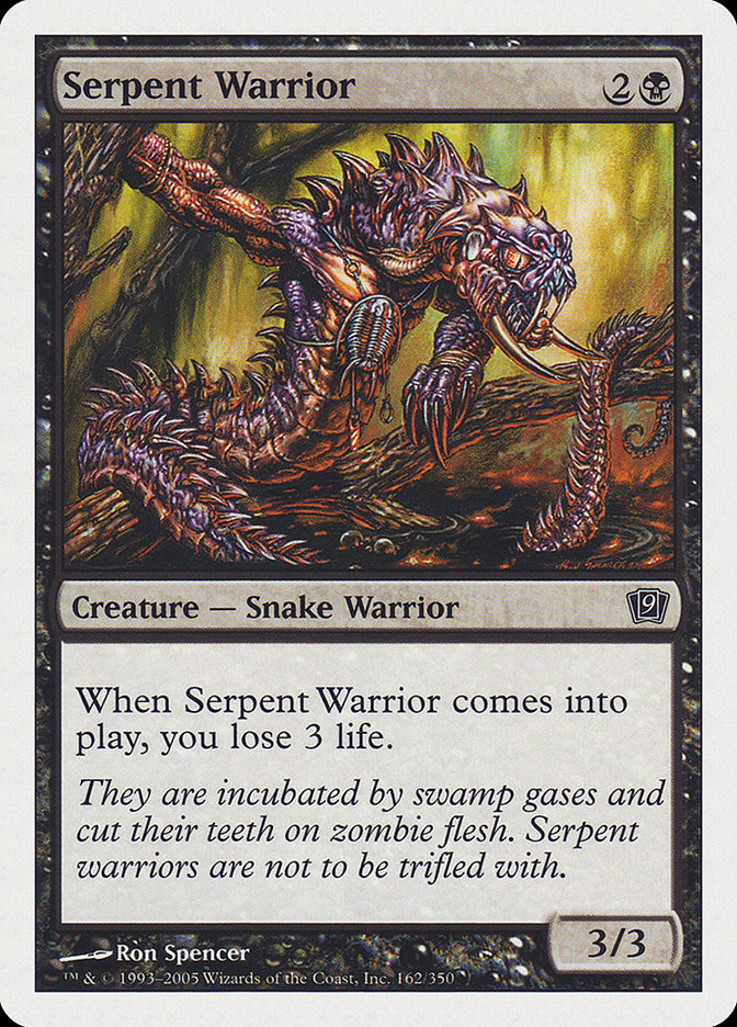 Serpent Warrior [Ninth Edition] | Game Grid - Logan