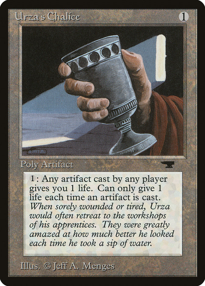 Urza's Chalice [Antiquities] | Game Grid - Logan