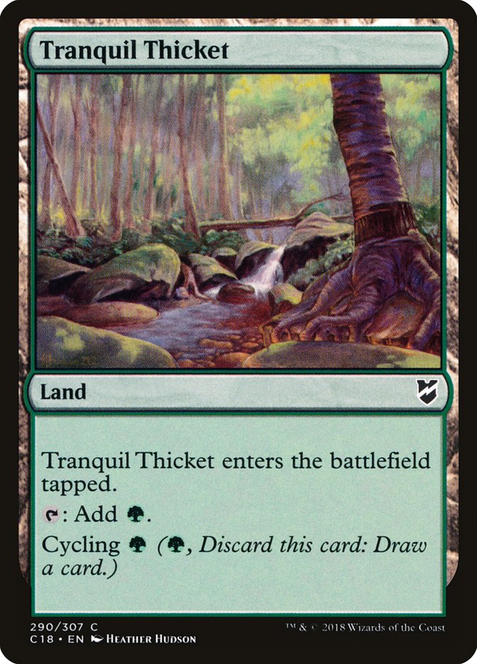 Tranquil Thicket [Commander 2018] | Game Grid - Logan