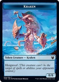 Kraken // Satyr Double-Sided Token [Theros Beyond Death Tokens] | Game Grid - Logan