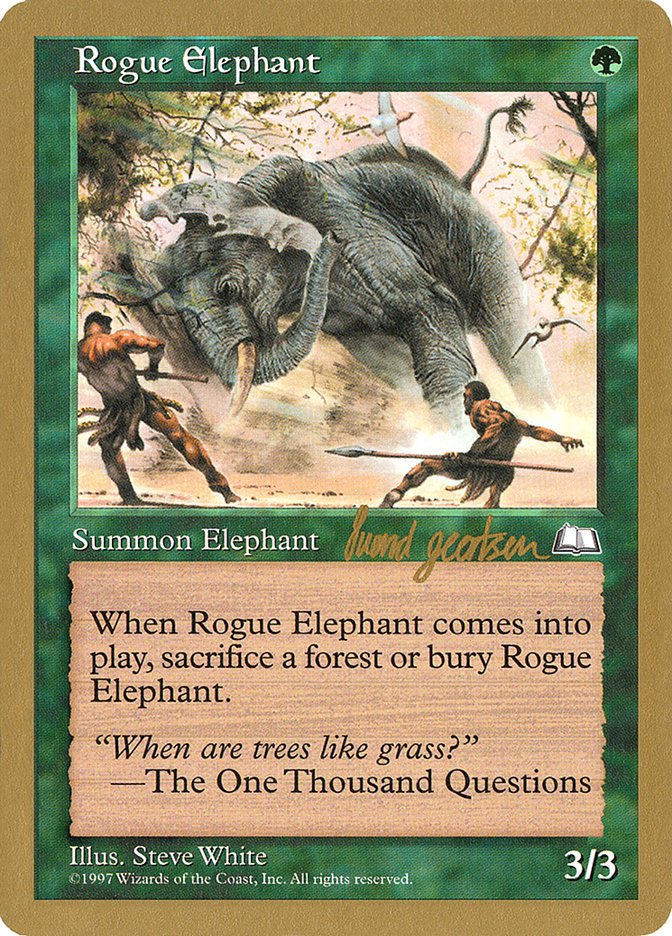 Rogue Elephant (Svend Geertsen) [World Championship Decks 1997] | Game Grid - Logan
