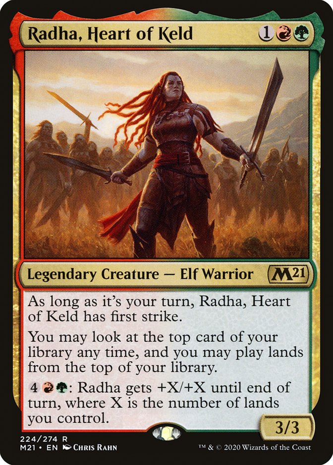 Radha, Heart of Keld [Core Set 2021] | Game Grid - Logan
