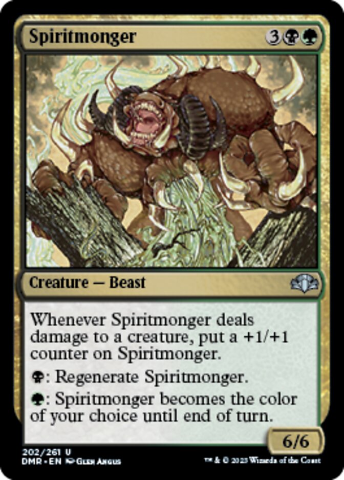 Spiritmonger [Dominaria Remastered] | Game Grid - Logan