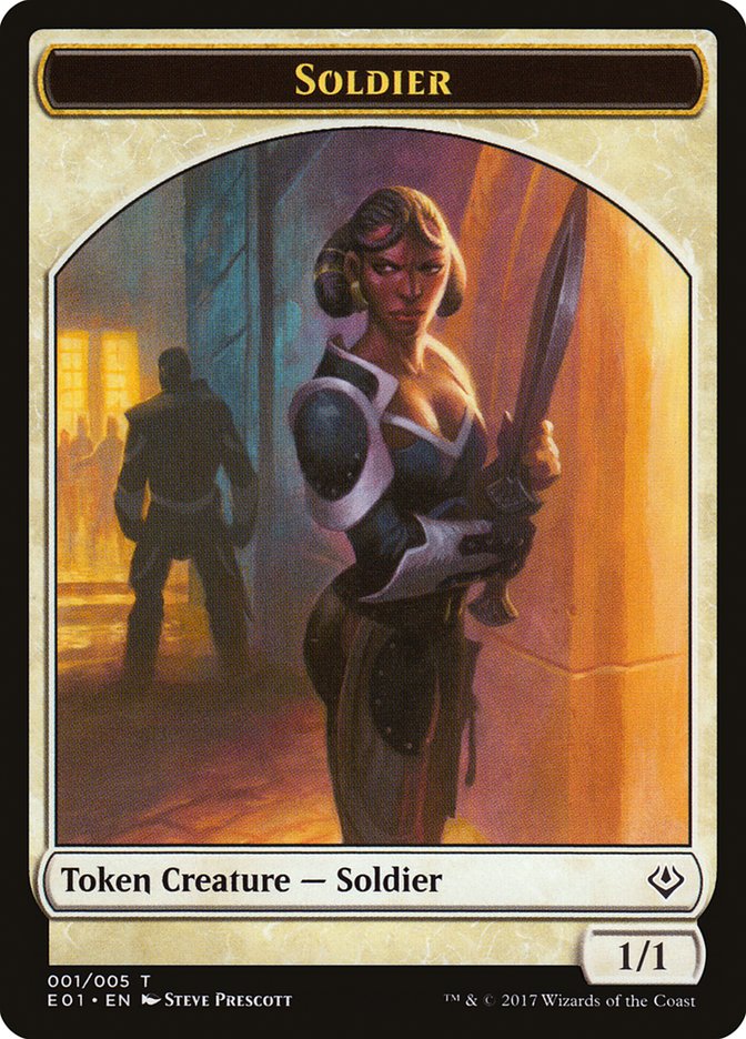 Soldier Token [Archenemy: Nicol Bolas Tokens] | Game Grid - Logan