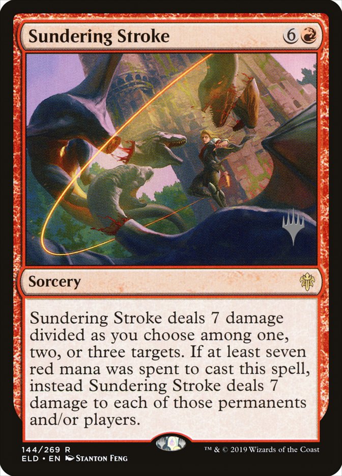 Sundering Stroke (Promo Pack) [Throne of Eldraine Promos] | Game Grid - Logan