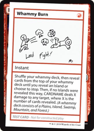 Whammy Burn (2021 Edition) [Mystery Booster Playtest Cards] | Game Grid - Logan