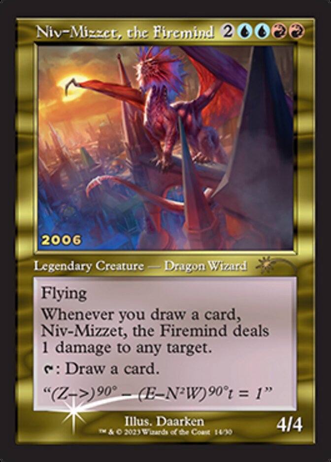 Niv-Mizzet, the Firemind [30th Anniversary Promos] | Game Grid - Logan