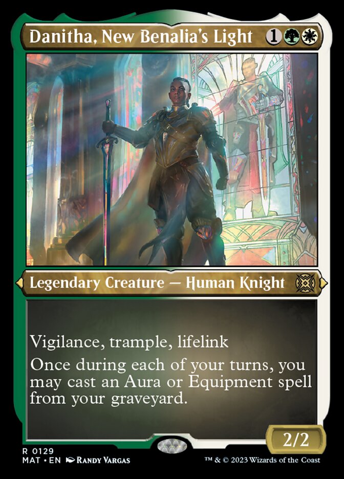 Danitha, New Benalia's Light (Foil Etched) [March of the Machine: The Aftermath] | Game Grid - Logan