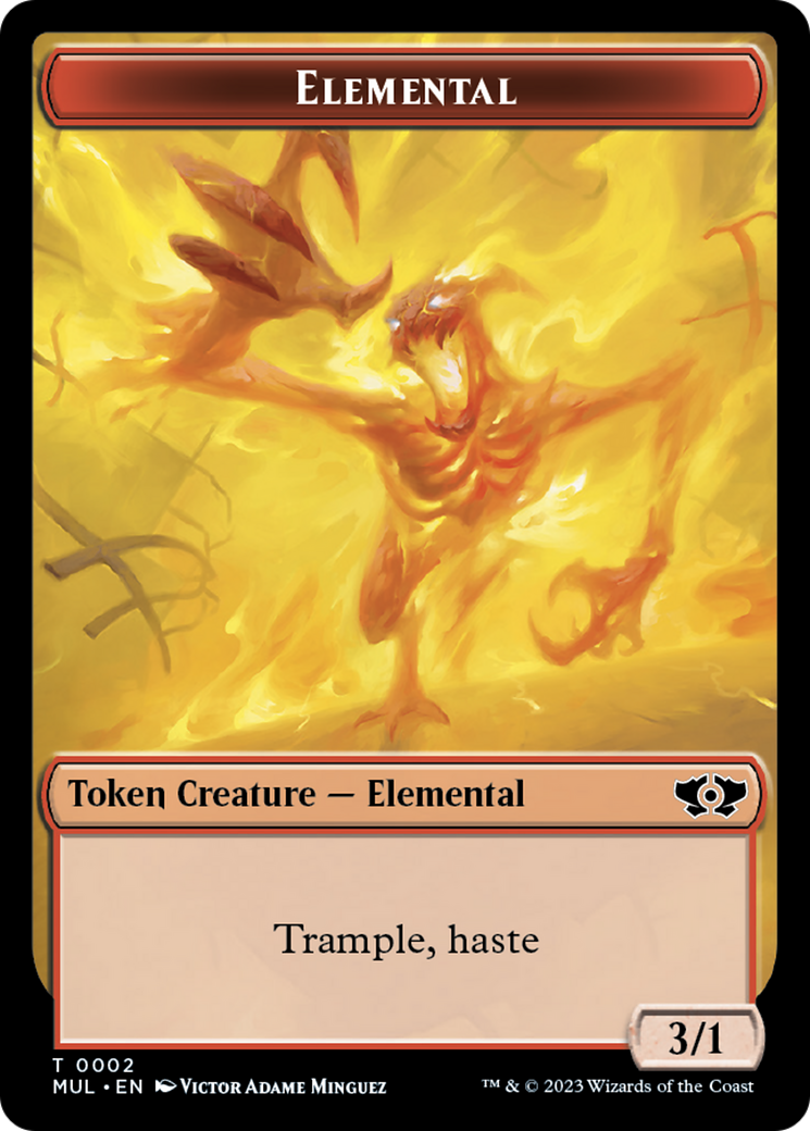 Elemental Token [Multiverse Legends Tokens] | Game Grid - Logan