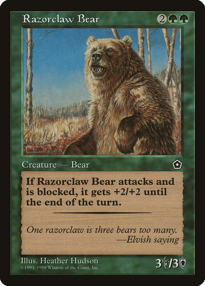 Razorclaw Bear [Portal Second Age] | Game Grid - Logan