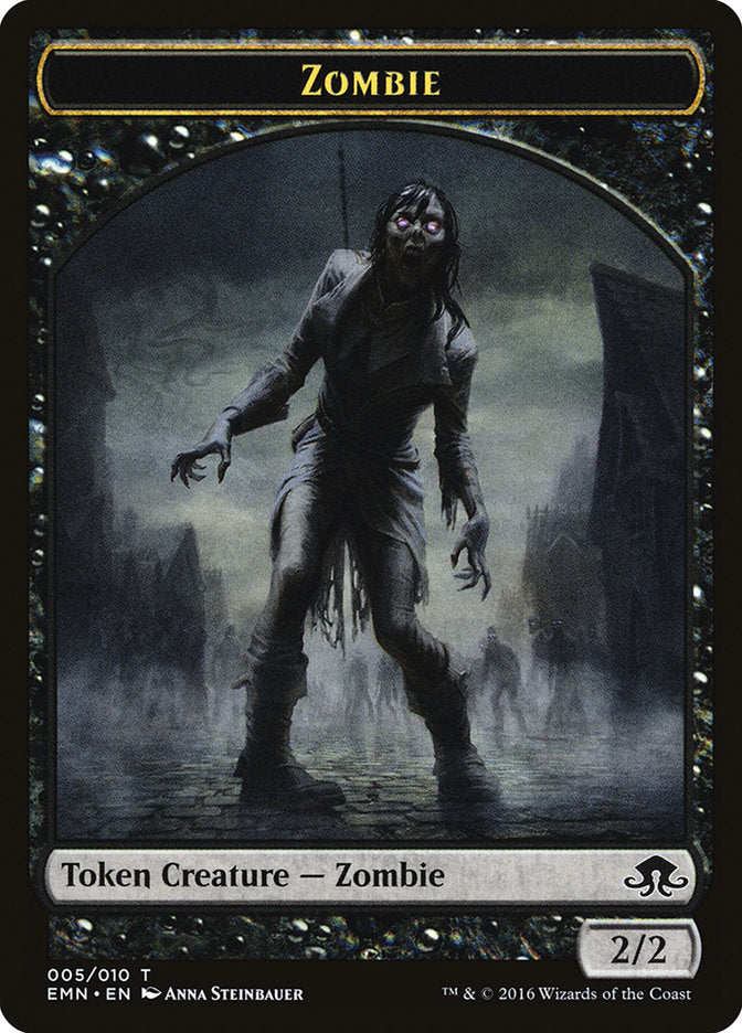 Zombie Token (005/010) [Eldritch Moon Tokens] | Game Grid - Logan