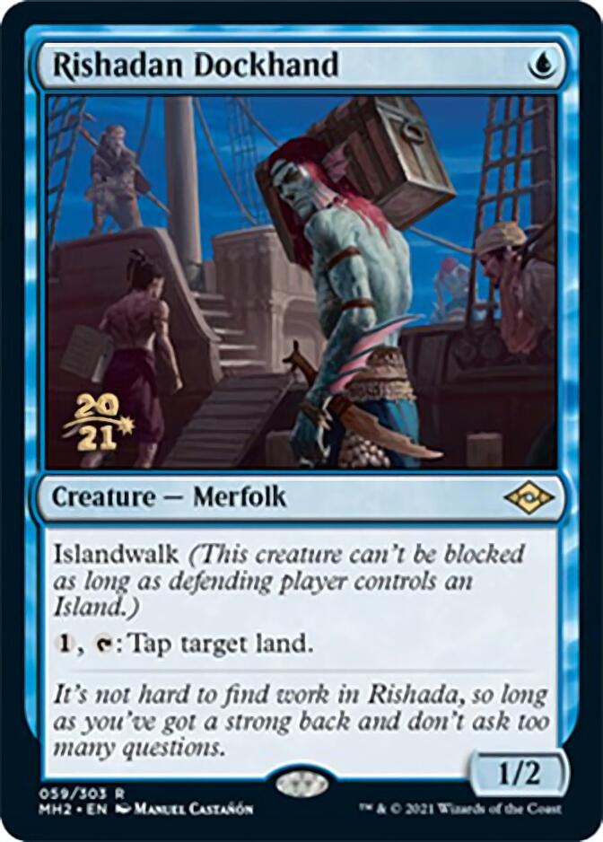 Rishadan Dockhand [Modern Horizons 2 Prerelease Promos] | Game Grid - Logan