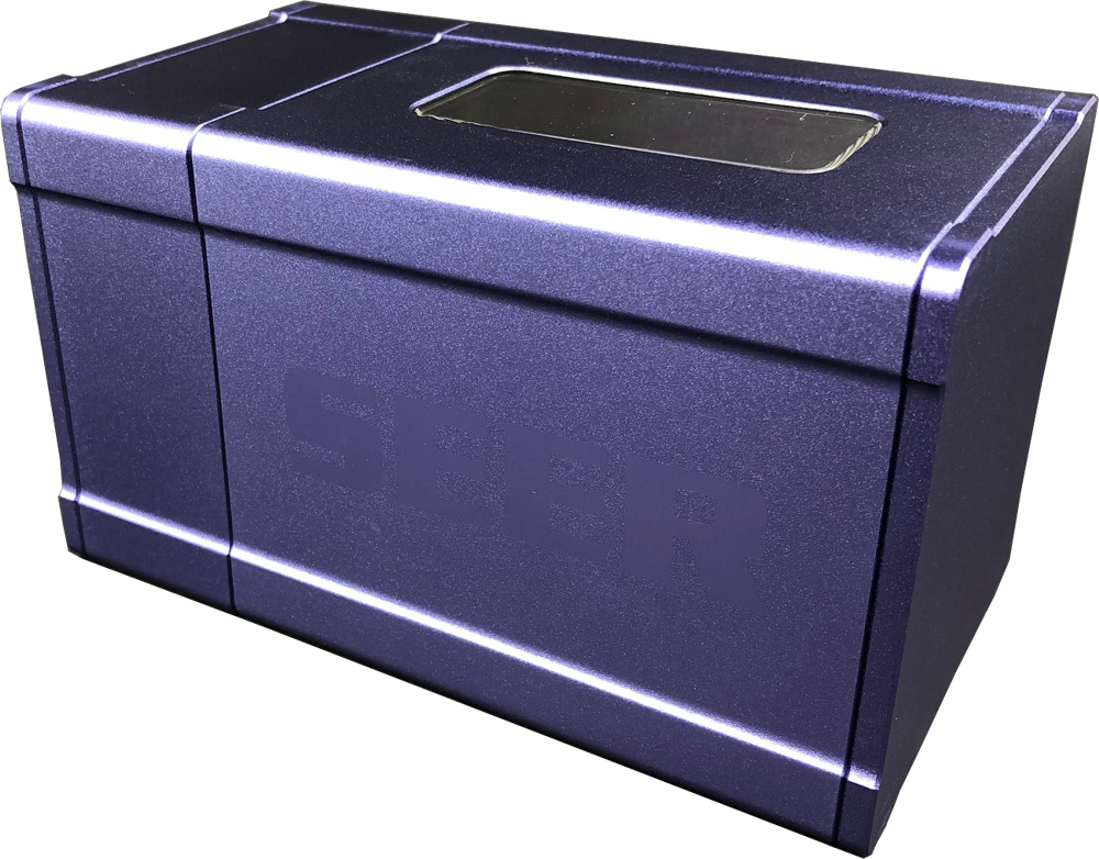 Box Gods: Seer Deck Box - Purple | Game Grid - Logan